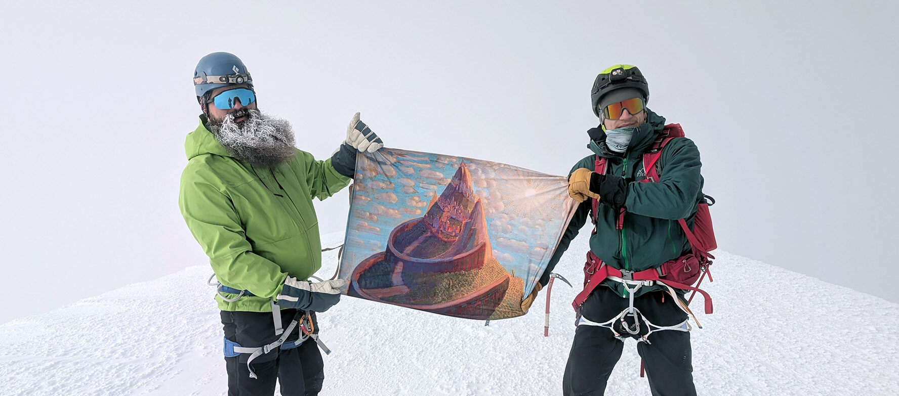 Alpinistų  dovana M.K. Čiurlioniui 150 -ojo gimtadienio proga