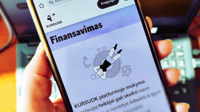 Atnaujinamas Kursuok.lt finansavimas – gyventojai registruotis mokymams galės jau lapkritį