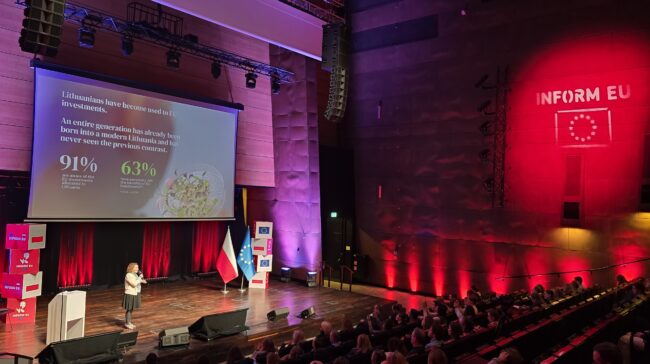 INFORM EU susitikime pristatyti Lietuvos pasiekimai viešinant ES investicijas