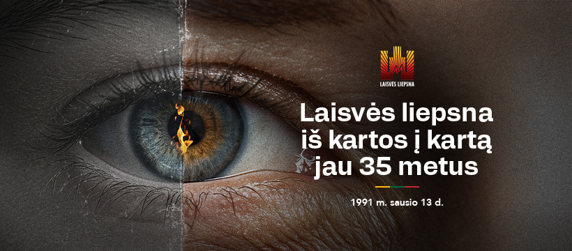 „Laisvės liepsna iš kartos į kartą“: kvietimas minėti Sausio 13-osios – Laisvės gynėjų dienos 35-metį