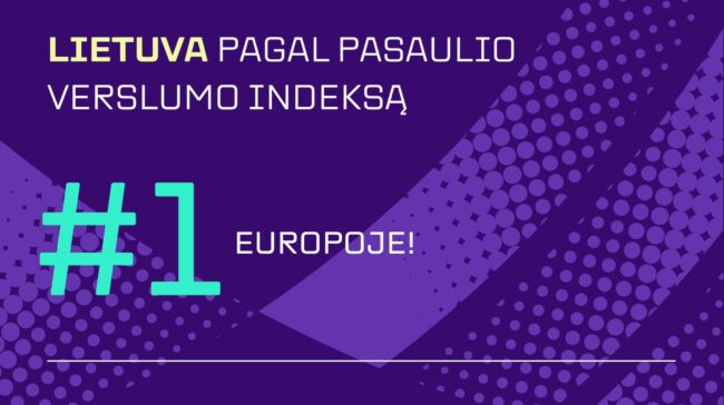 Lietuva – pirma Europoje pagal pasaulio verslumo indeksą