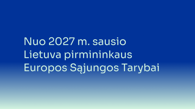 K. Budrys: likus 100 dienų iki Lietuvos pirmininkavimo ES Tarybai – esame pasirengę